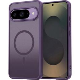 Чохол-накладка EpiK TPU Bloom with MagSafe для Google Pixel 9/9 Pro/10/10 Pro Purple