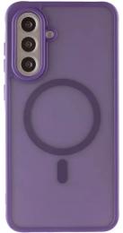 Чохол-накладка EpiK TPU Bloom with MagSafe для Samsung Galaxy A36 5G/A56 5G Purple
