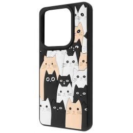 Чохол-накладка WAVE Doodle Case Xiaomi Redmi Note 14 4G (European) Cats