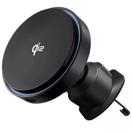 Тримач в авто Proove Light Circle Qi2 15W Black