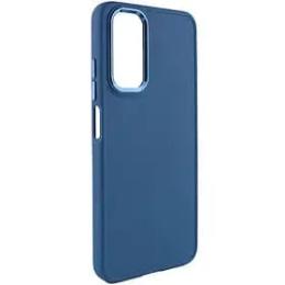 Чохол-накладка Infinity Metal Frame Silicon Case для Samsung A35 Blue