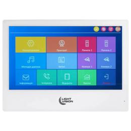 Відеодомофон Light Vision SINGAPORE WiFi FHD White