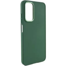 Чохол-накладка Infinity Metal Frame Silicon Case для Samsung A35 Green