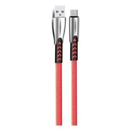 Дата-кабель ColorWay CW-CBUC012-RD 1m USB (тато) - USB Type C (тато) Red
