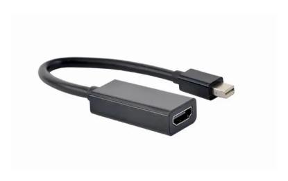 Перехідник Cablexpert A-mDPM-HDMIF4K-01 mini DisplayPort (тато) - HDMI (мама) Black
