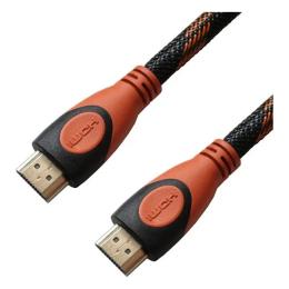 Відео-кабель Grand-X HDN05-4K HDMI(тато)HDMI(тато), 5m Black Orange