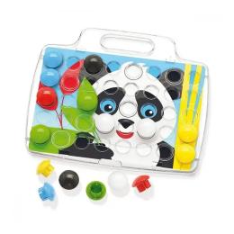 Розвиваюча іграшка Quercetti Мозаїка 40 великих фішок + дошка (4206-Q)