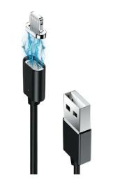 Дата-кабель Grand-X X MG-01L 1m USB(тато) - Lightning(тато) Black