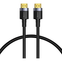Відео-кабель Baseus CADKLF-E01 HDMI(тато)HDMI(тато), 1m Black