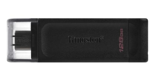 Флеш память Kingston DataTraveler 70 DT70/128GB Black 128 GB