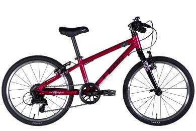 Велосипед Leon GO 7 speed Vbr CS рама 10 AL 20 2025 Crimson