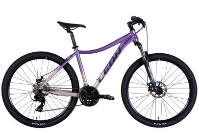 Велосипед Leon XC LADY 105 DD CS рама 18 AL 27.5 2025 Violet Silver
