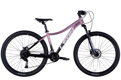 Велосипед Leon XC LADY 80 HDD рама 16 AL 27.5 2025 Black Pink