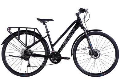 Велосипед Leon TG 70 WOMAN HDD рама 16 AL 28 2025 Black