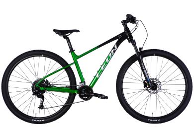 Велосипед Leon TN 80 HDD рама 17 AL 29 2025 Black Green