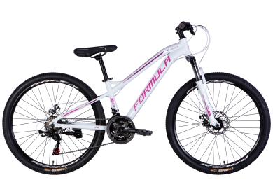 Велосипед Formula BLACKWOOD DD FR рама 13 AL 26 2025 White Pink