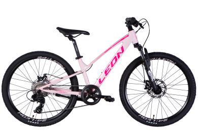 Велосипед Leon Junior DD CS рама 12 AL 24 2025 Pink Rose