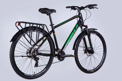 Велосипед Formula Cursor Man DD CS рама 21 AL 28 2025 Black Green