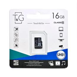Карта памяті T&amp;G TG-16GBSD10U1-00 Black 16GB microSDHC Class 10 UHS-I