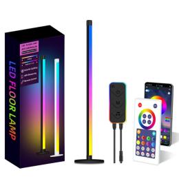 Світлодіодна лампа EpiK SAL-005B 120cm Bluetooth USB with app Black підлогова