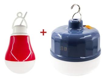 Світлодіодний світильник DENGOS DG-2LED-03 5V, 60W + 5V, 5W