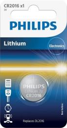 Батарейка Philips Lithium CR CR2016/01B) Dark Gray