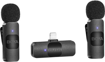 Мікрофон BOYA BY-V2 2шт Lightning Black