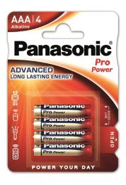 Батарейка Panasonic PRO POWER Red ААА, 4 шт