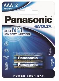 Батарейка Panasonic EVOLTA Blue ААА, 2 шт