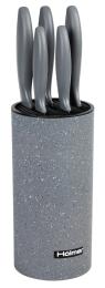 Набір кухонних ножів Holmer Marble (KS-66118-PSSPG)