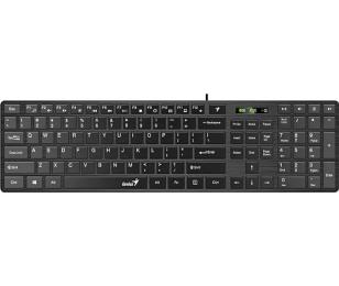 Клавіатура Genius SlimStar 126 Black (ENG/UKR/RU)
