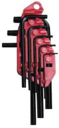 Набір шестигранних ключів Stanley 0-69-251 Black Red 8 шт