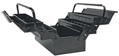 Ящик для інструментів TOPEX 79R100 Black металевий