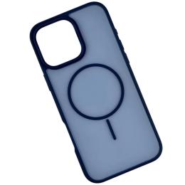 Чохол-накладка Infinity MagSafe New Matte Cover для iPhone 11 Dark Blue