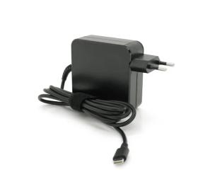 Блок живлення для ноутбука Merlion NEW для ноутбука LENOVO 65W штекер Type-C Black (LNLN65/Type-C)