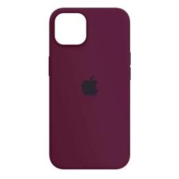 Чохол-накладка Infinity Silicone Case MagSafe для Apple iPhone 13 Pro Max Marsala