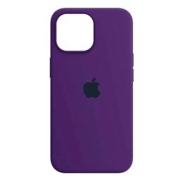 Чохол-накладка Infinity Silicone Case MagSafe для Apple iPhone 13 Pro Max Dark Violet