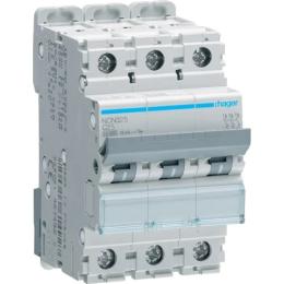 Автоматичний вимикач Hager 3п10kAC-25A3м NCN325