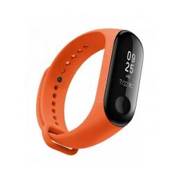 Ремінець для фітнес-браслету ArmorStandart Mi Band 3/Mi Band 4 Silicone Orange