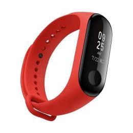 Ремінець для фітнес-браслету ArmorStandart Mi Band 3/Mi Band 4 Silicone Red
