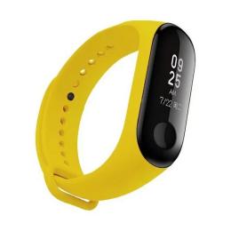 Ремінець для фітнес-браслету ArmorStandart Mi Band 3/Mi Band 4 Silicone Yellow