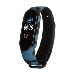 Ремінець для фітнес-браслету ArmorStandart Xiaomi Mi Band 5/Mi Band 6 Khaki Blue