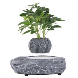 Магнітний левітаційний горщик для рослин HCNT Magnetic Levitating Pot M5B-P Grey