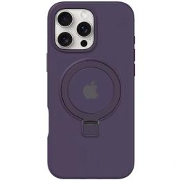 Чохол-накладка EpiK Silicone Case Full Protective with Ring для Apple iPhone 16 Pro (6.3) Purple