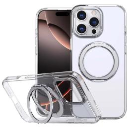 Чохол-накладка EpiK TPU + PC Empire with MagSafe and Ring для Apple iPhone 16 Pro Max (6.9) Clear