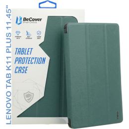 Чохол-книжка для планшета BeCover Smart Case для Lenovo Tab K11 Plus TB-352F 11.45 Dark Green (711850)