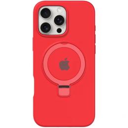 Чохол-накладка EpiK Silicone Case Full Protective with Ring для Apple iPhone 16 Pro Max (6.9) Red