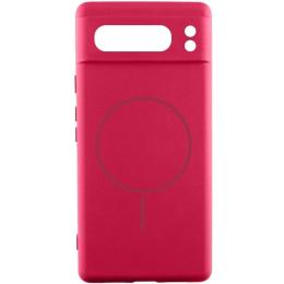 Чохол-накладка Lakshmi Silicone Cover Full Camera (AA) with MagFit для Google Pixel 8 Pro Rose Red