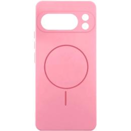 Чохол-накладка Lakshmi Silicone Cover Full Camera (AA) with MagFit для Google Pixel 9 Pro XL Light Pink