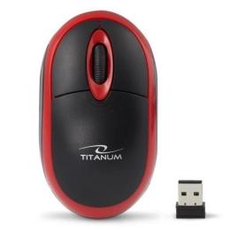 Мишка Esperanza Titanum TM116 Black Red